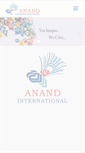 Mobile Screenshot of anandintl.com